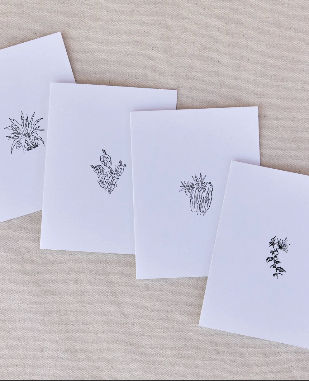 Minimalist Floral Print